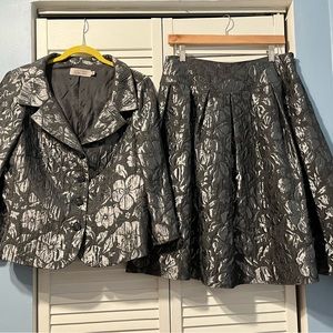 Rickie Freeman Teri Jon Skirt Suit